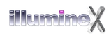 glass and metal illumineX logo