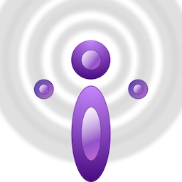 iBlogger purple i product icon