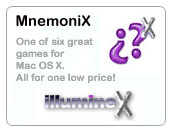 Java & WebObjects Development :: Mac OS X Games :: illumineX